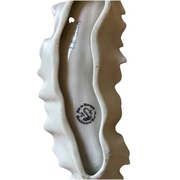 Vintage Limoges Couleuvre Leaf Plates Paris Porcelain France Floral Design Gold - Picture 5 of 5